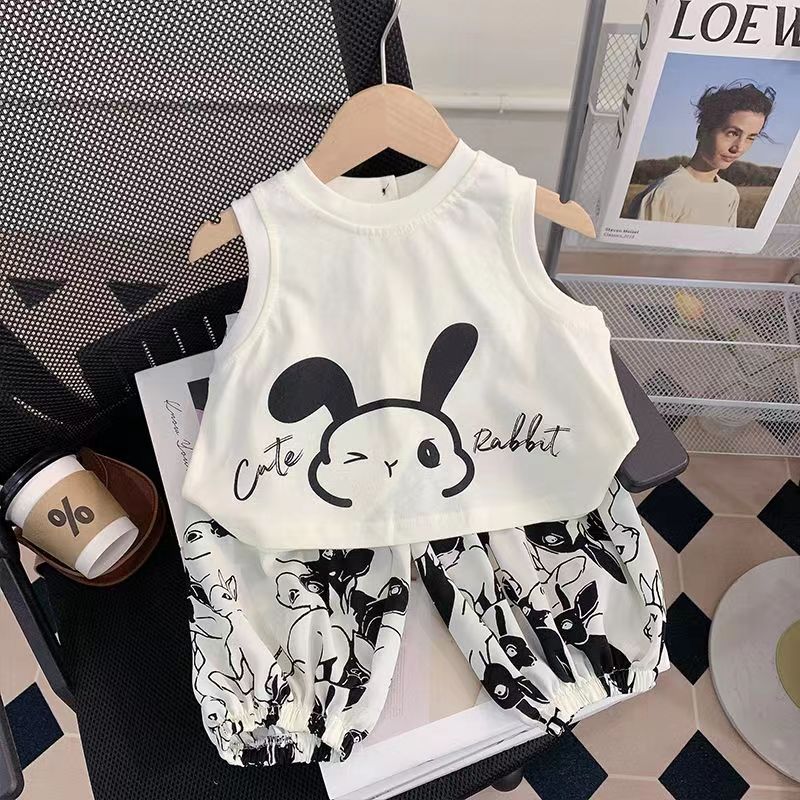 Baby Toddler Boys Girls Short Sleeves Clothes Sets For Summer