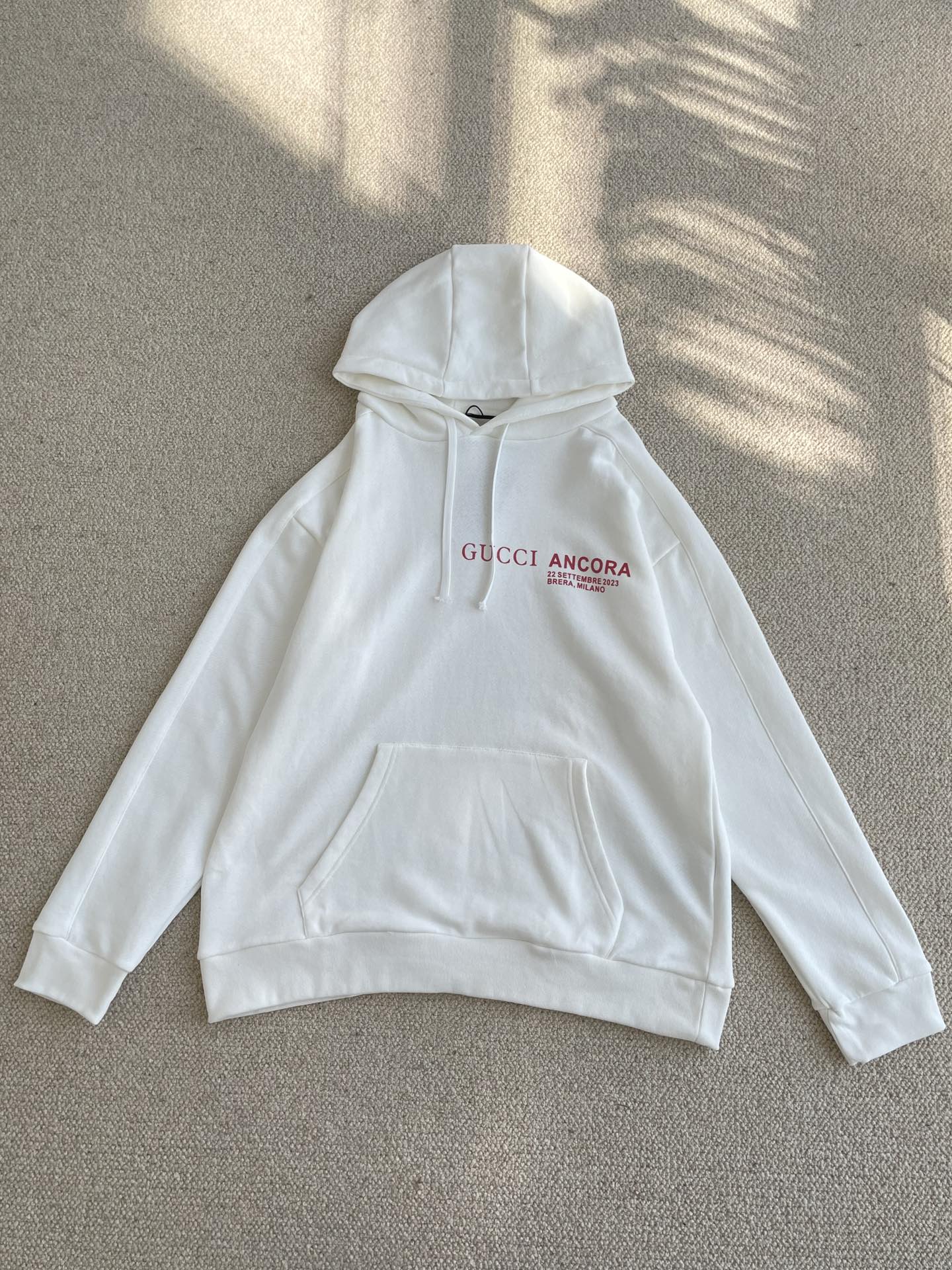 Gucci Fashion American Street Hoodie Spring Thin Casual Printed Hoodies for men women
