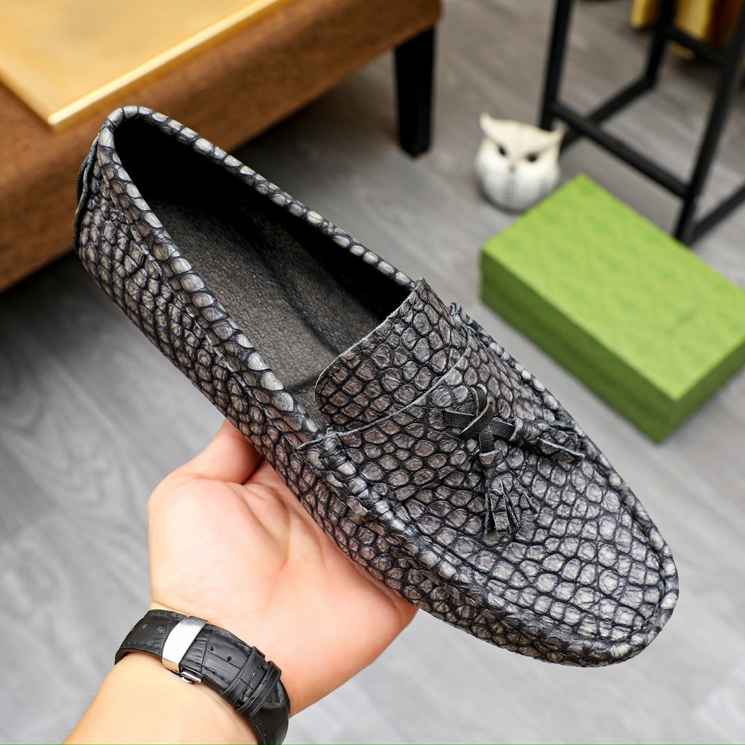 Gucci imported cowhide leather, simple leather lining, rubber outsole, top-notch handmade, fine workmanship