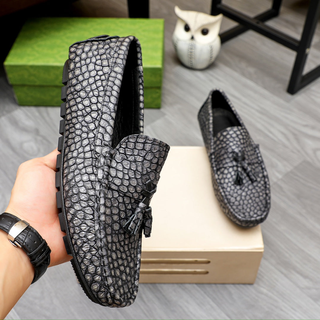Gucci imported cowhide leather, simple leather lining, rubber outsole, top-notch handmade, fine workmanship