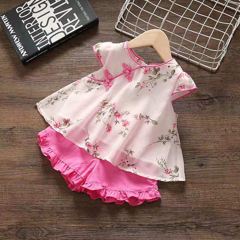 Baby Toddler Boys Girls Short Sleeves Clothes Sets For Summer