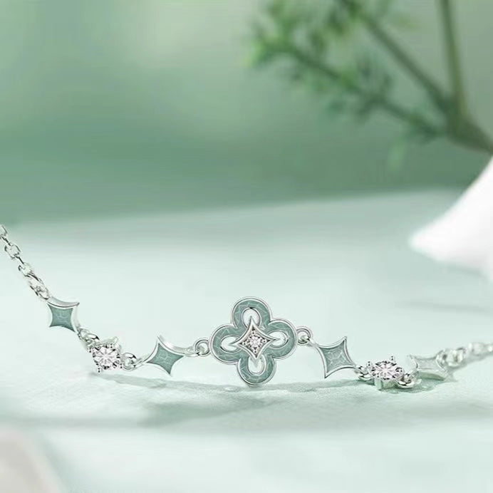 925 sterling silver Fancy cut staggered diamond Tennis bracelets