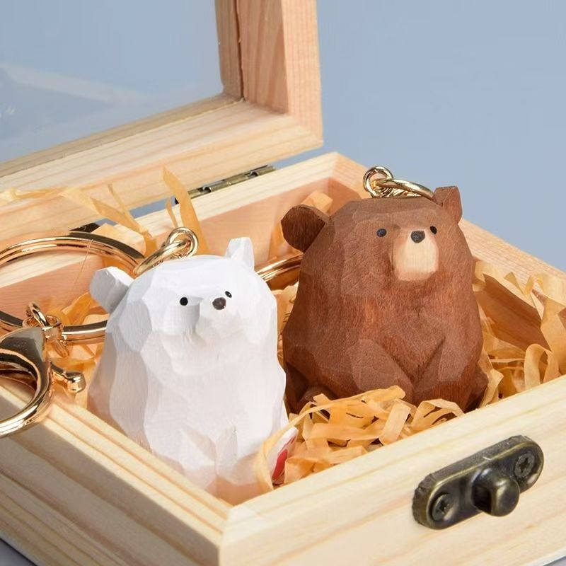Bear Cute Day Healing kitchenware Office nice workstation emotional desktop decoration Birthday decompression gift