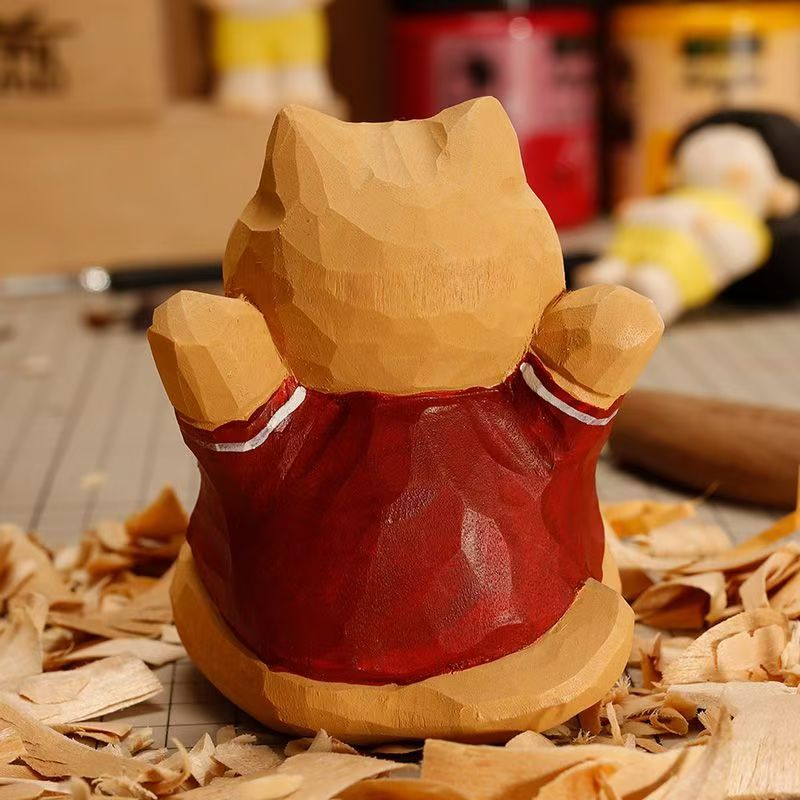 Factory direct cute cure exquisite resin animal small ornaments pieces desktop office bedroom decompression decoration