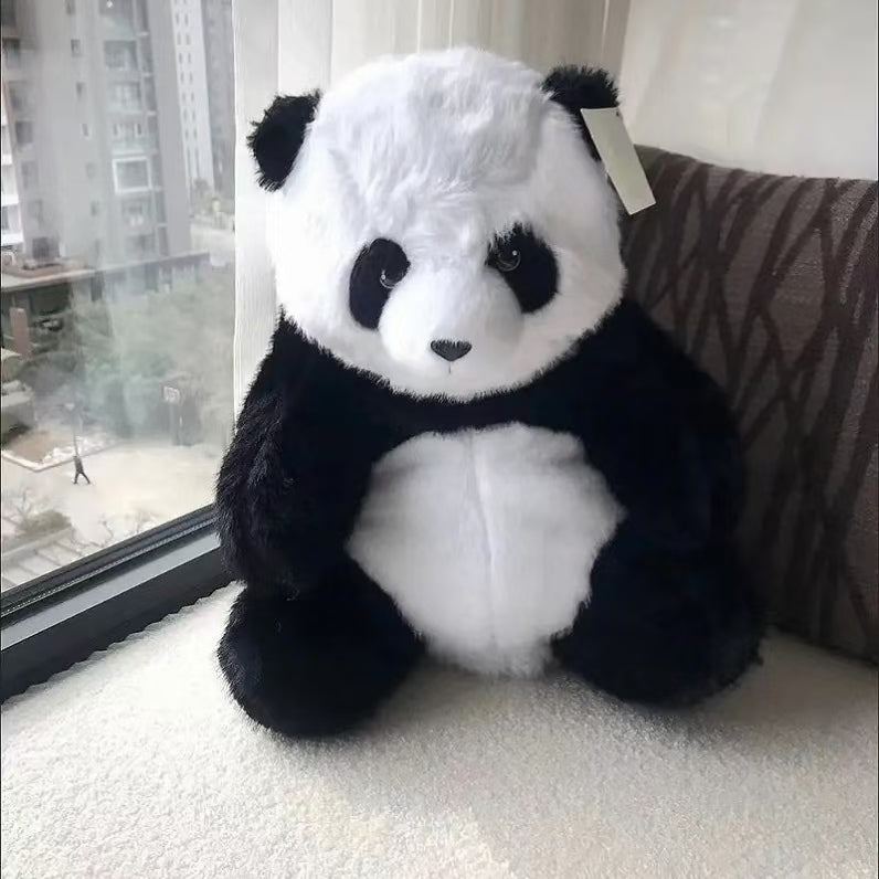 Wholesale Stuffed Panda Plush Toy Realistic Plush Lying Panda Stuffed Toy