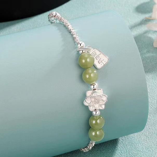 Wholesale Tourmaline Gemstone thin bracelet Adjustable Healing Stone Beads Bracelet for Women Jewelry