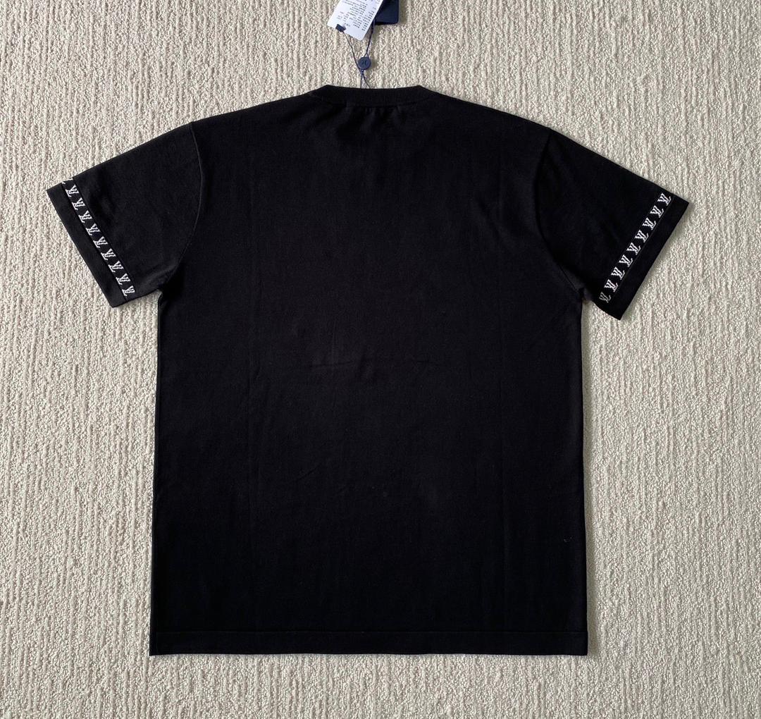 Top Quality Short Sleeve Shirt LOUIS VUITTON Muscle Shark Compression Sport 0 neck T Shirt Men