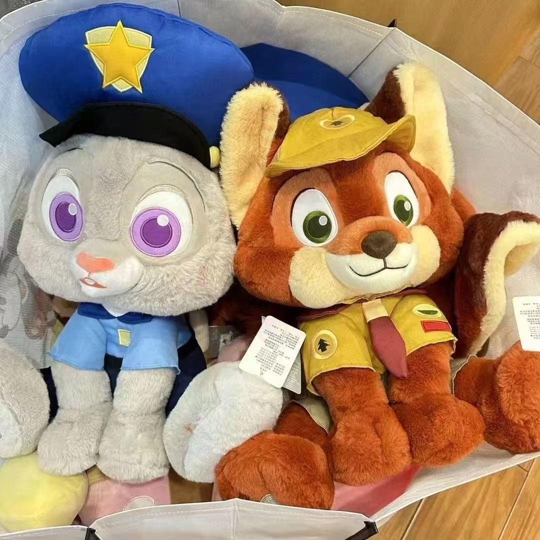 Zootoopia movie cartoon Rabbit Judy Fox Nick plush toy activity gift stuffed animals toys Rabbit Judy plush toy