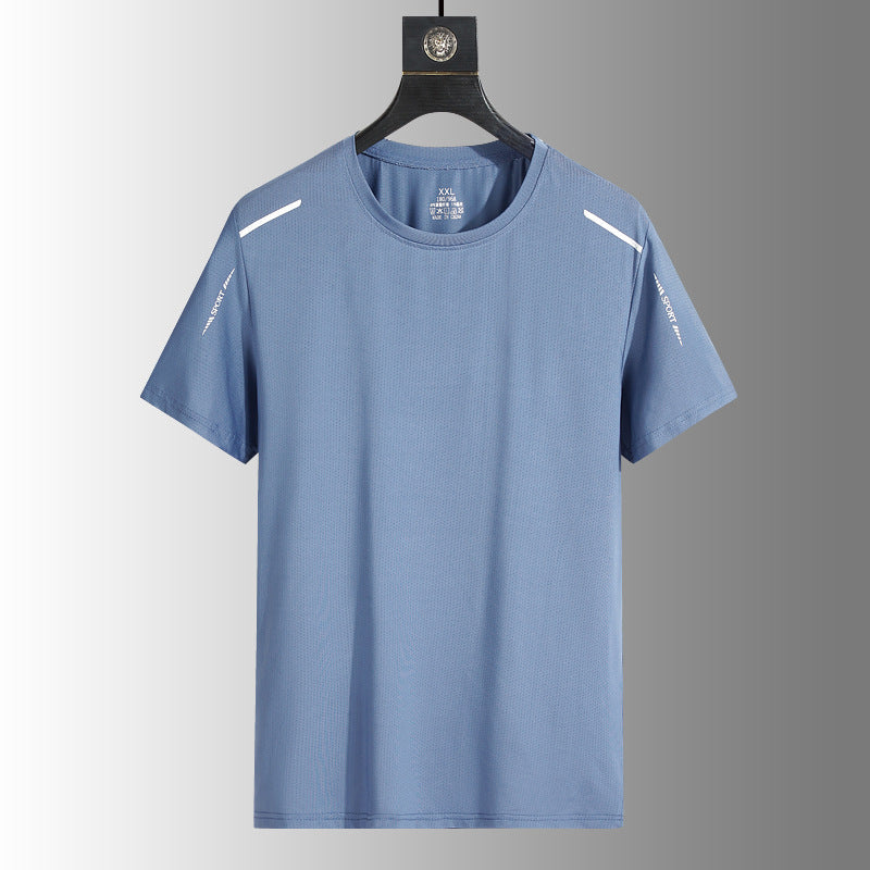 Wholesale Gym Causal Cotton Sports Fitness Wear Plus Size Men′s T-Shirt Custom Plain Slim Fit T Shirt for Men