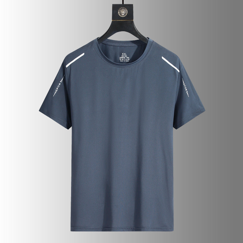 Wholesale Gym Causal Cotton Sports Fitness Wear Plus Size Men′s T-Shirt Custom Plain Slim Fit T Shirt for Men