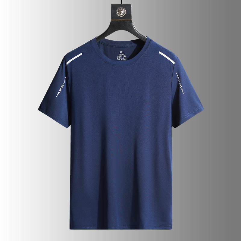 Wholesale Gym Causal Cotton Sports Fitness Wear Plus Size Men′s T-Shirt Custom Plain Slim Fit T Shirt for Men