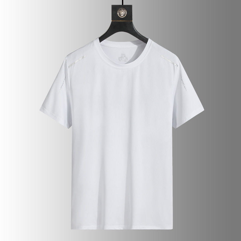 Wholesale Gym Causal Cotton Sports Fitness Wear Plus Size Men′s T-Shirt Custom Plain Slim Fit T Shirt for Men